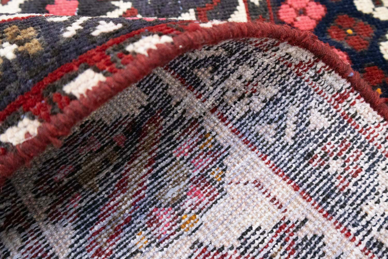 6'8x10'1 Hand Knotted Floral Traditional Wool Oriental Rug - Image 14