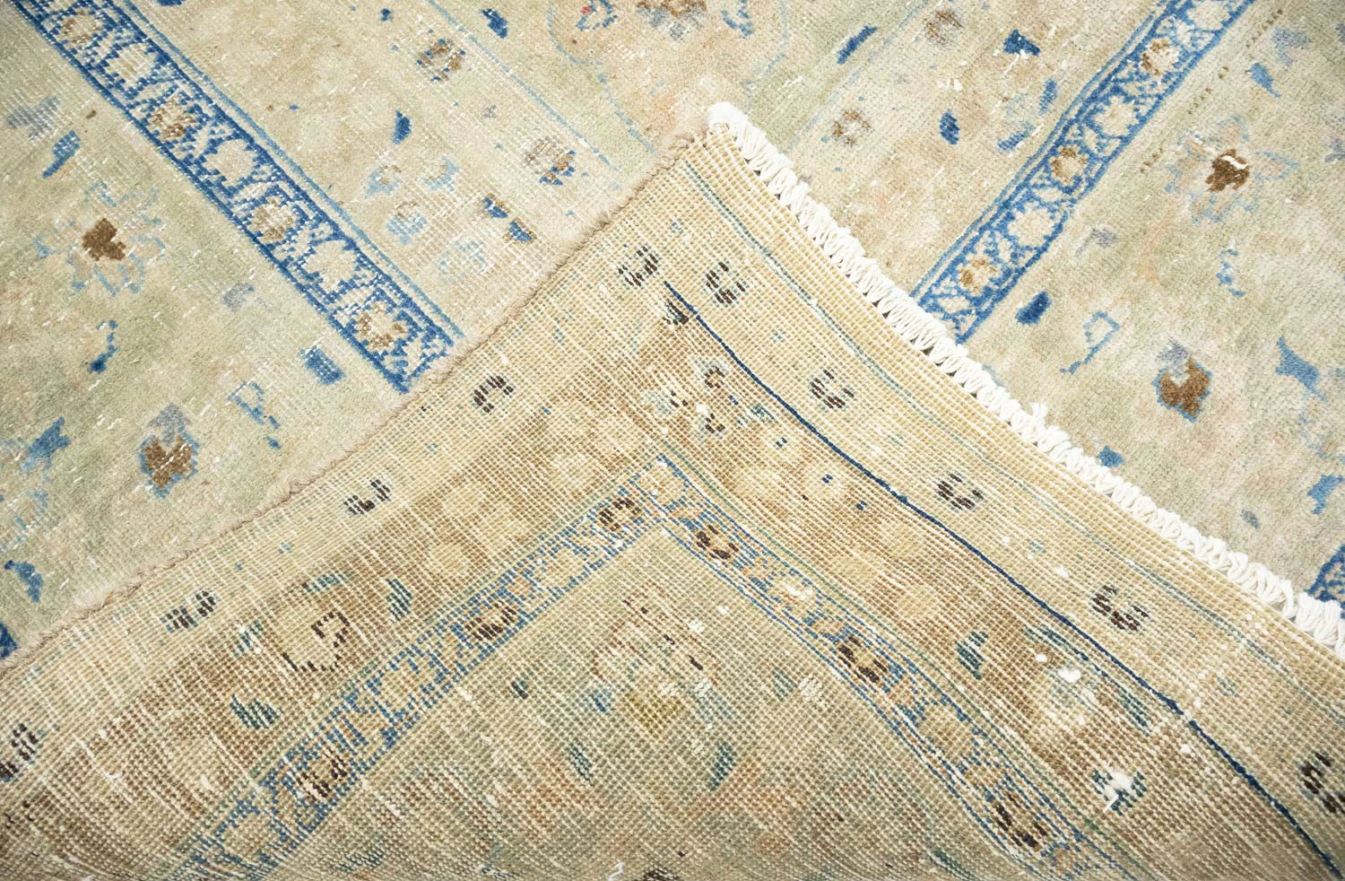 9'6x12'8 Hand Knotted Floral Traditional Wool Oriental Rug - Image 16