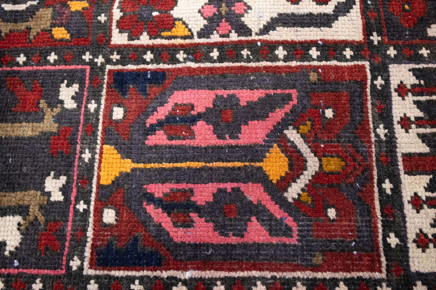 6'8x10'1 Hand Knotted Floral Traditional Wool Oriental Rug - Image 6