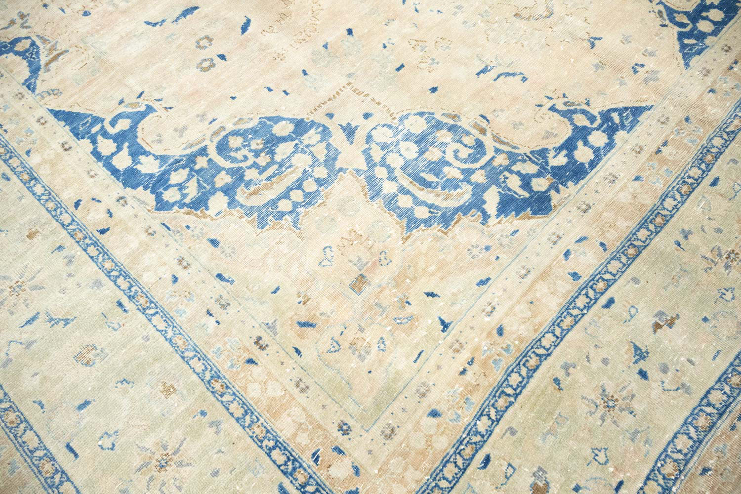 9'6x12'8 Hand Knotted Floral Traditional Wool Oriental Rug - Image 9
