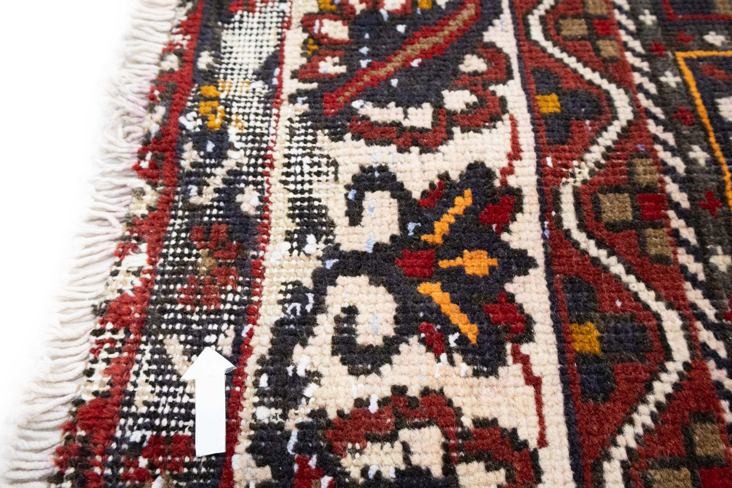 6'8x10'1 Hand Knotted Floral Traditional Wool Oriental Rug - Image 10