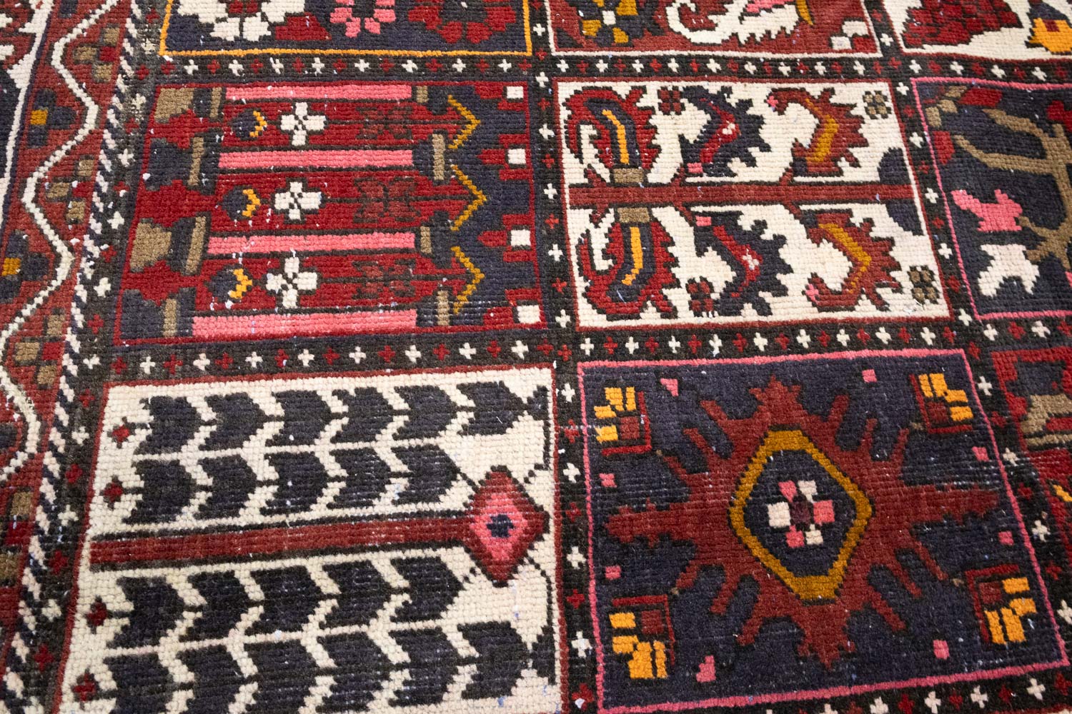 6'8x10'1 Hand Knotted Floral Traditional Wool Oriental Rug - Image 11