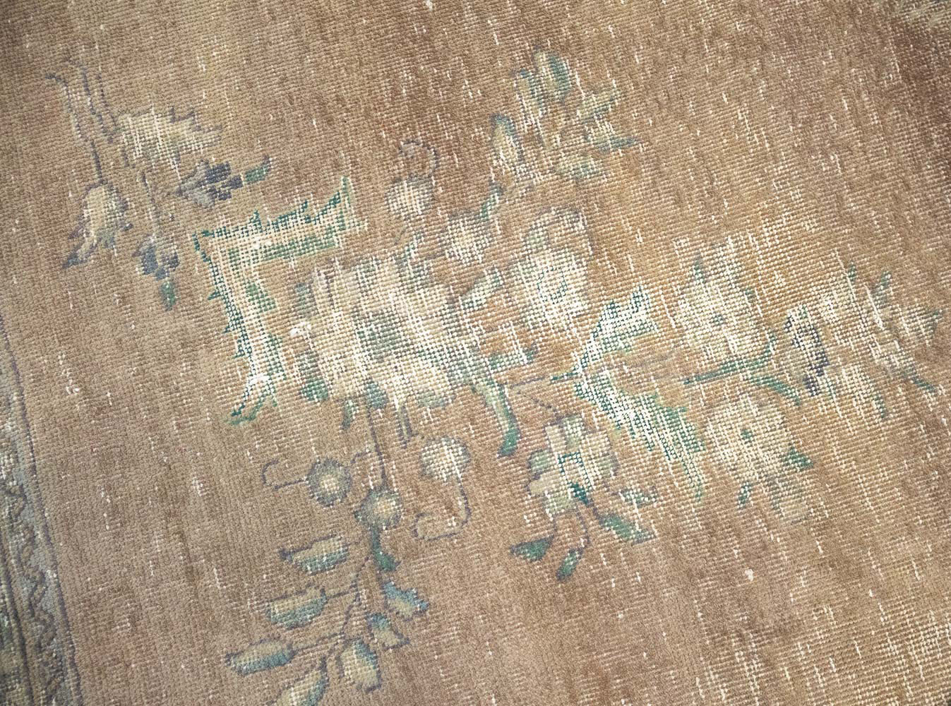 9'10x12'10 Hand Knotted Floral Traditional Wool Oriental Rug - Image 12