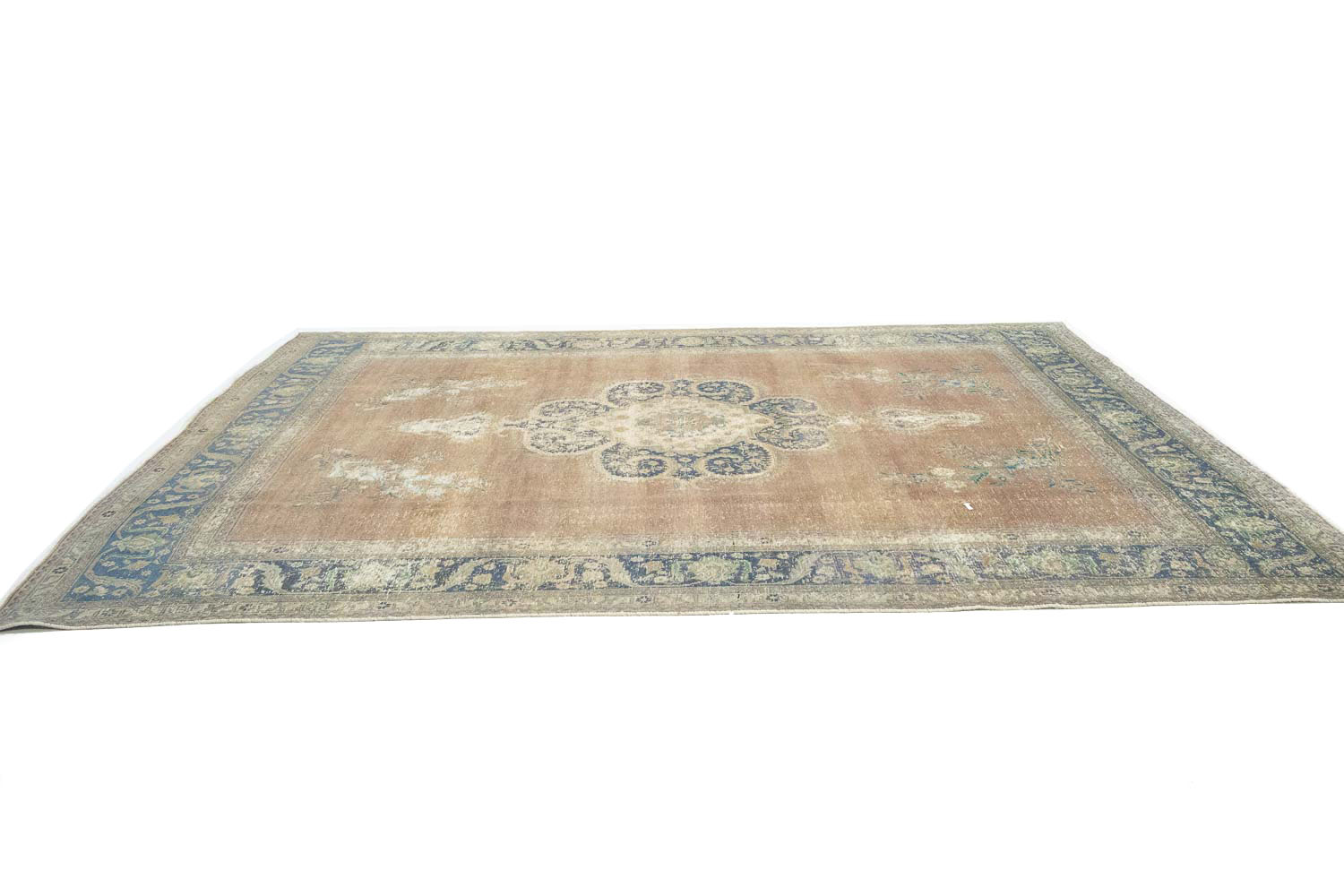 9'10x12'10 Hand Knotted Floral Traditional Wool Oriental Rug - Image 5