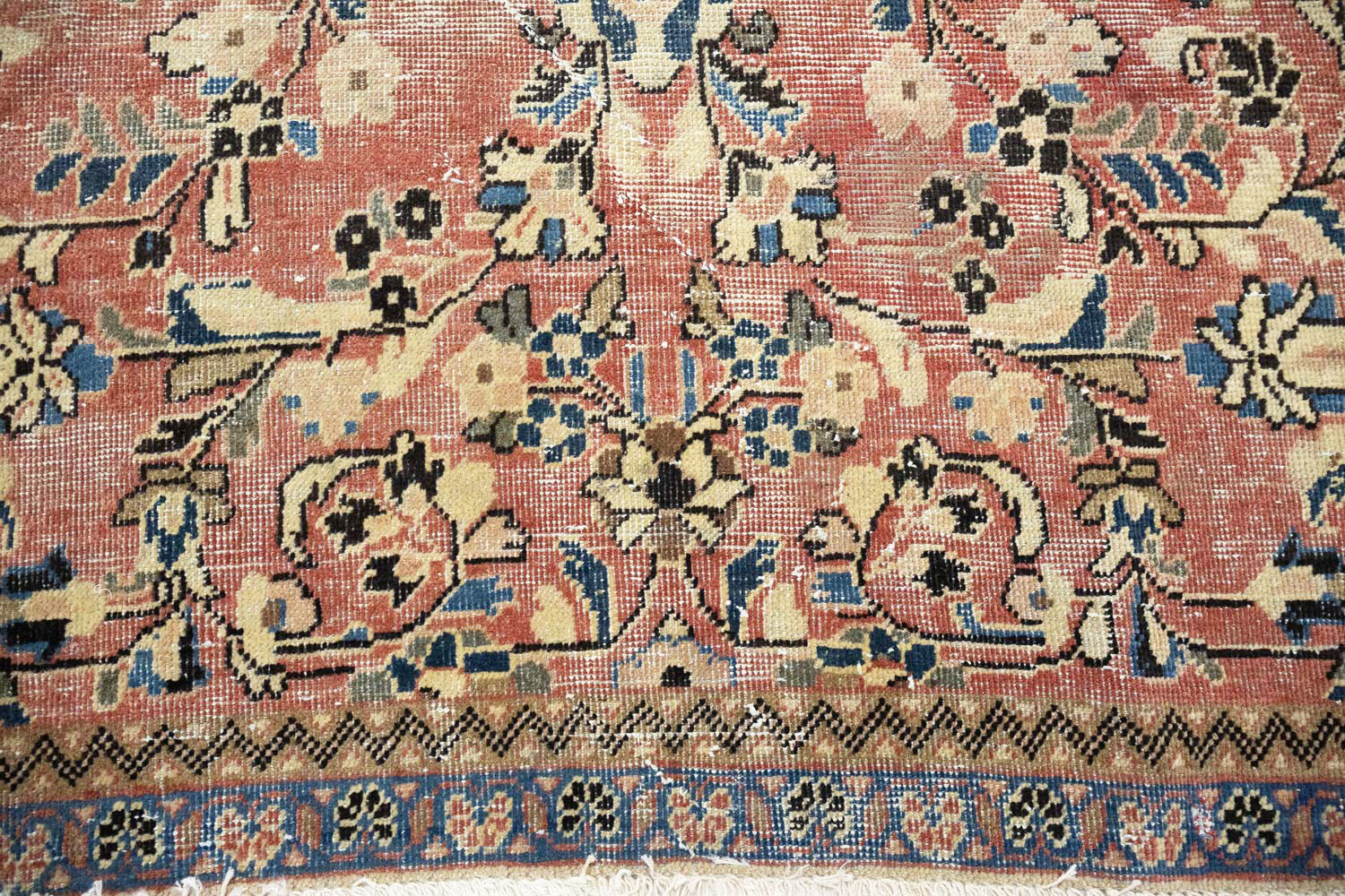 7'11x11'5 Hand Knotted Floral Traditional Wool Oriental Rug - Image 12