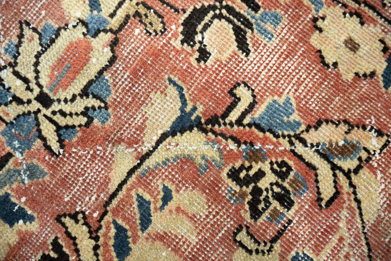 7'11x11'5 Hand Knotted Floral Traditional Wool Oriental Rug - Image 16