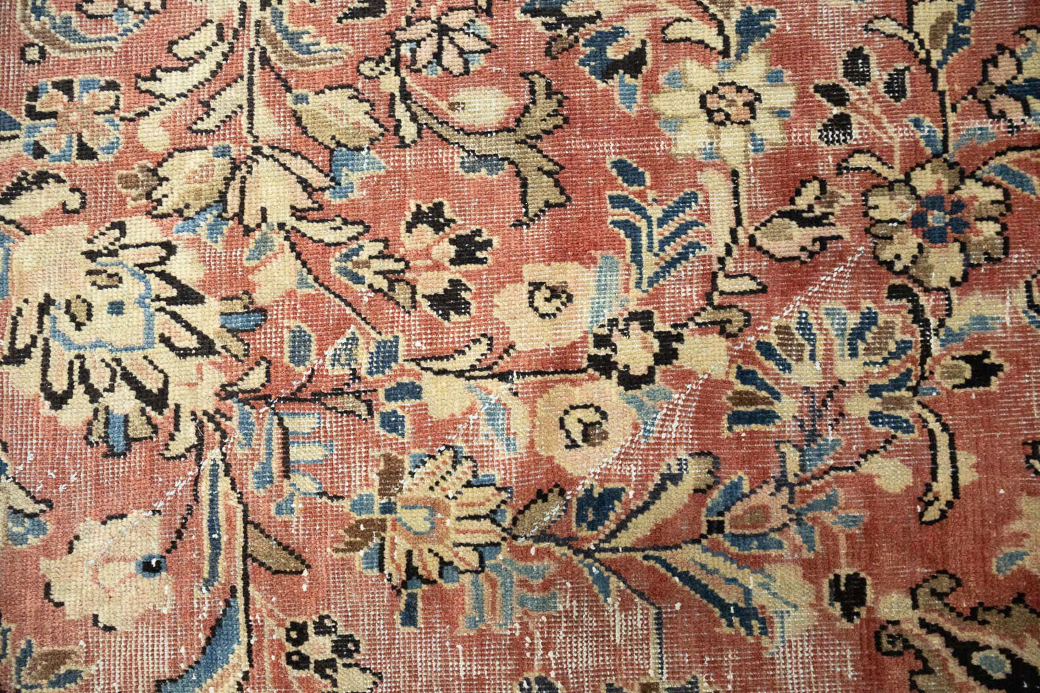 7'11x11'5 Hand Knotted Floral Traditional Wool Oriental Rug - Image 17