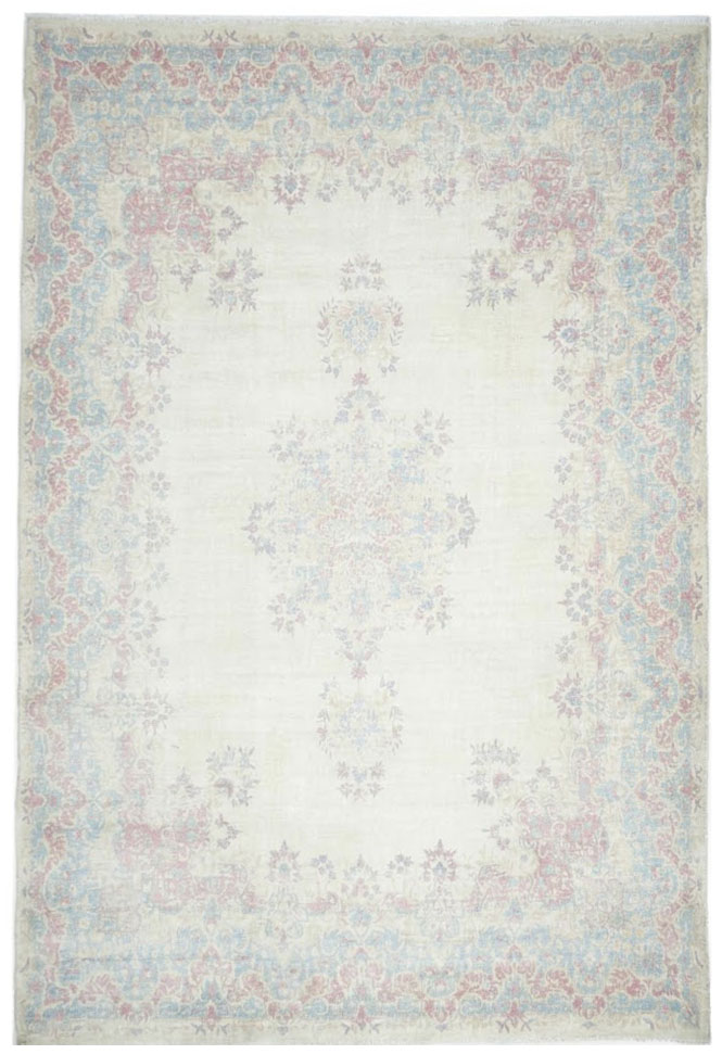 8'8x11'3 Hand Knotted Floral Traditional Wool Oriental Rug