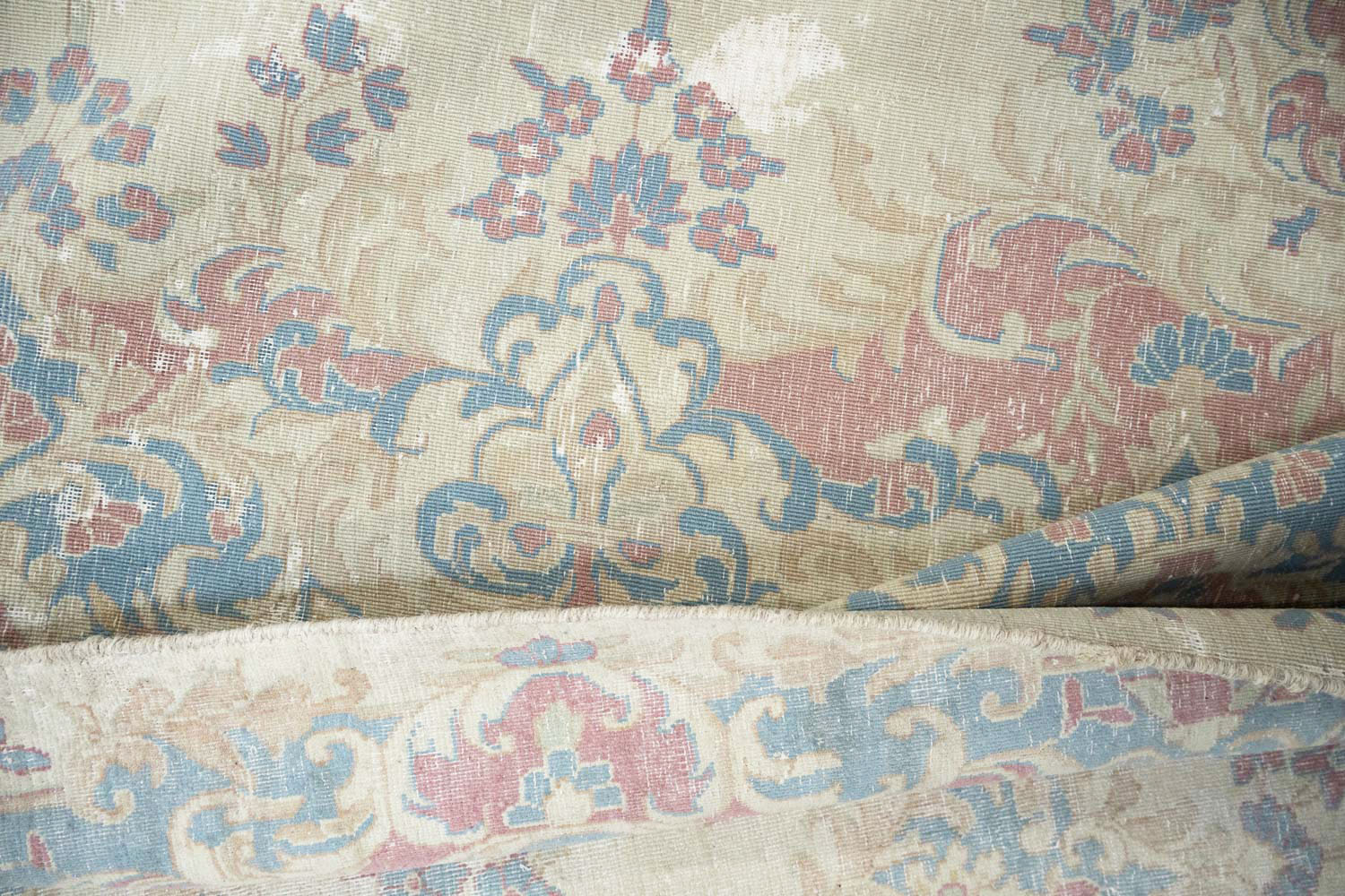 8'8x11'3 Hand Knotted Floral Traditional Wool Oriental Rug - Image 20