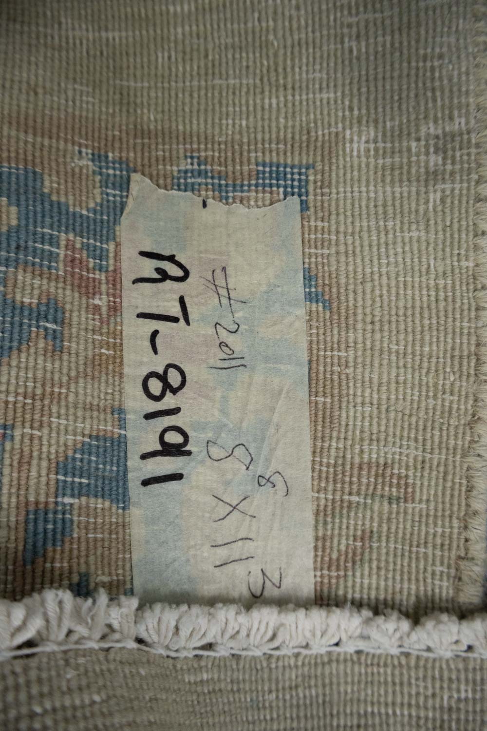 8'8x11'3 Hand Knotted Floral Traditional Wool Oriental Rug - Image 23