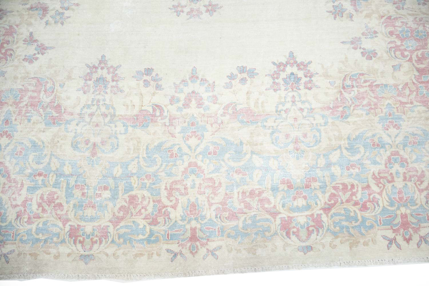 8'8x11'3 Hand Knotted Floral Traditional Wool Oriental Rug - Image 10