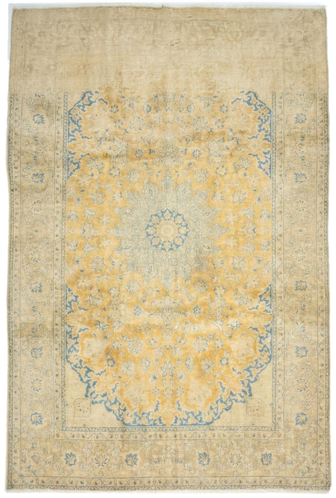 7'11x11'3 Hand Knotted Floral Traditional Wool Oriental Rug - Image 1