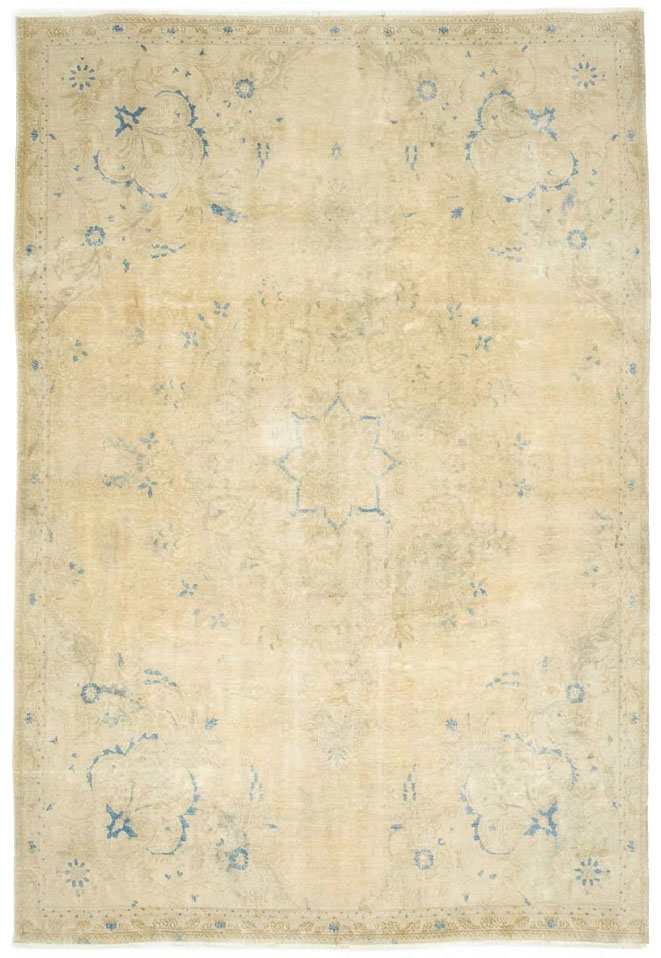 7'4x10'5 Hand Knotted Floral Traditional Wool Oriental Rug