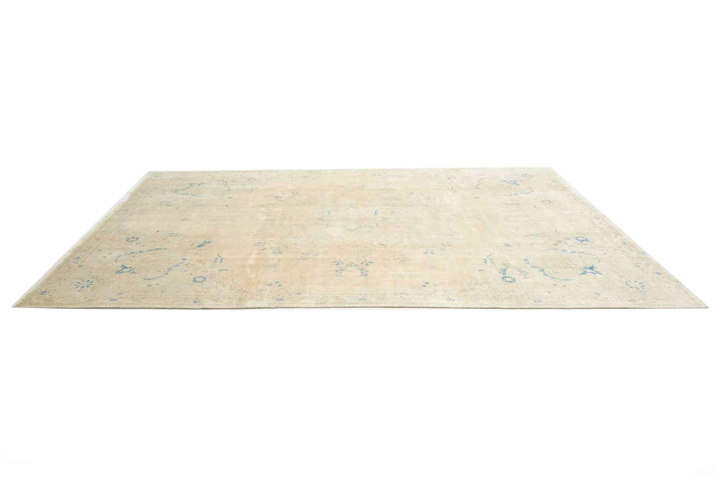 7'4x10'5 Hand Knotted Floral Traditional Wool Oriental Rug - Image 7