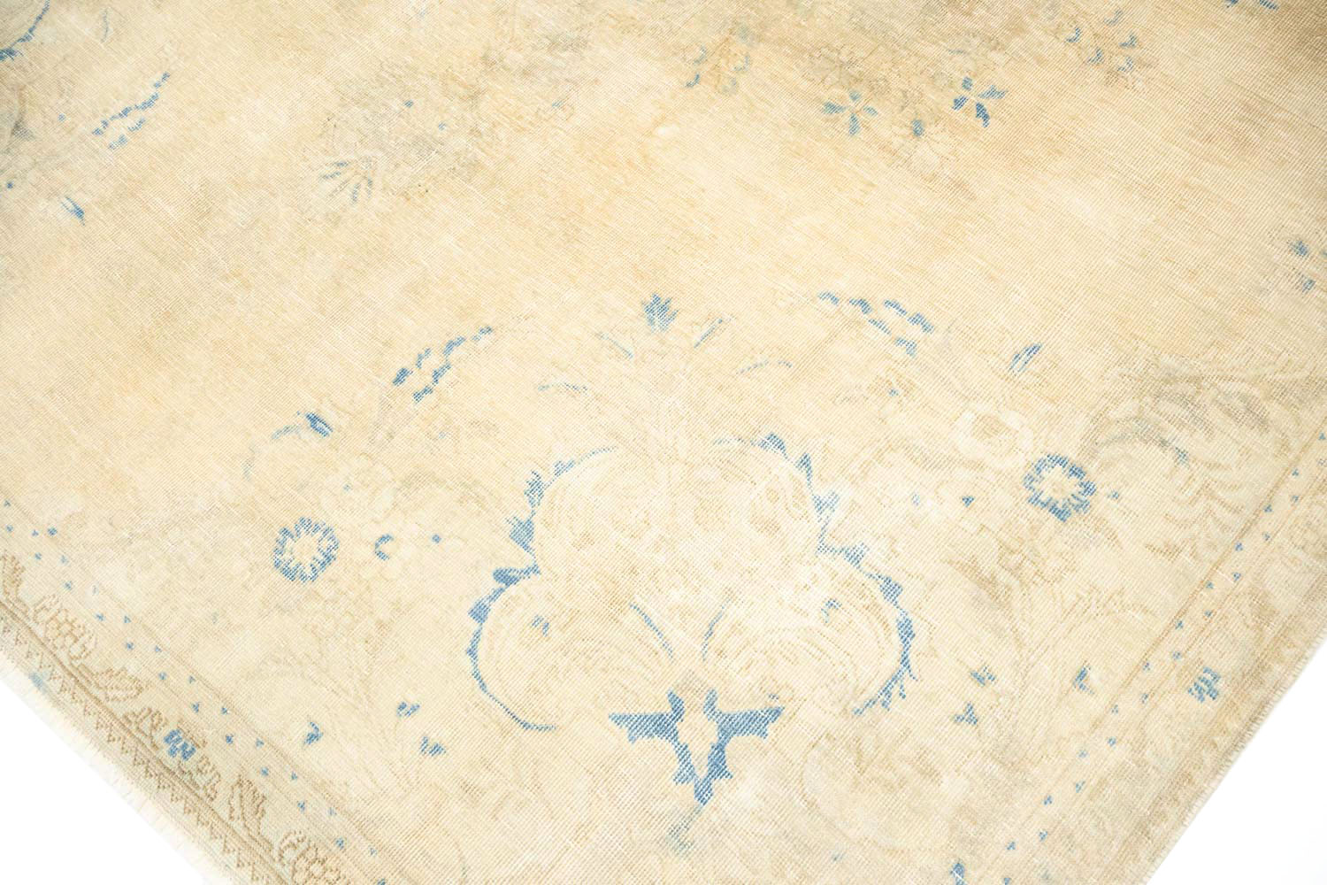 7'4x10'5 Hand Knotted Floral Traditional Wool Oriental Rug - Image 10