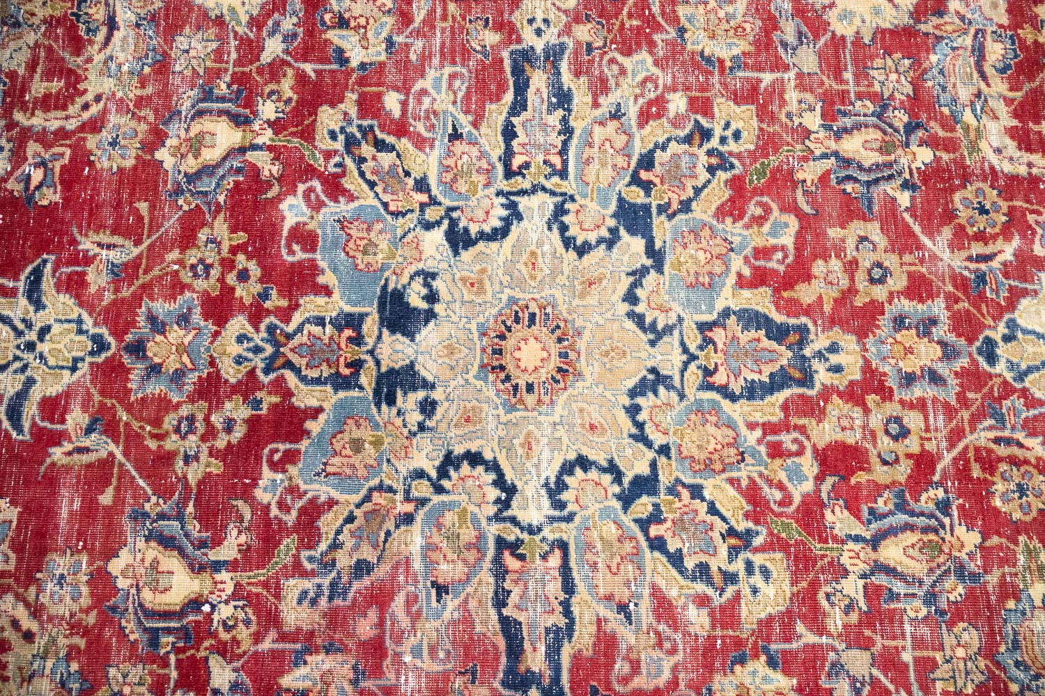 7'10x10'11 Hand Knotted Floral Traditional Wool Oriental Rug - Image 8