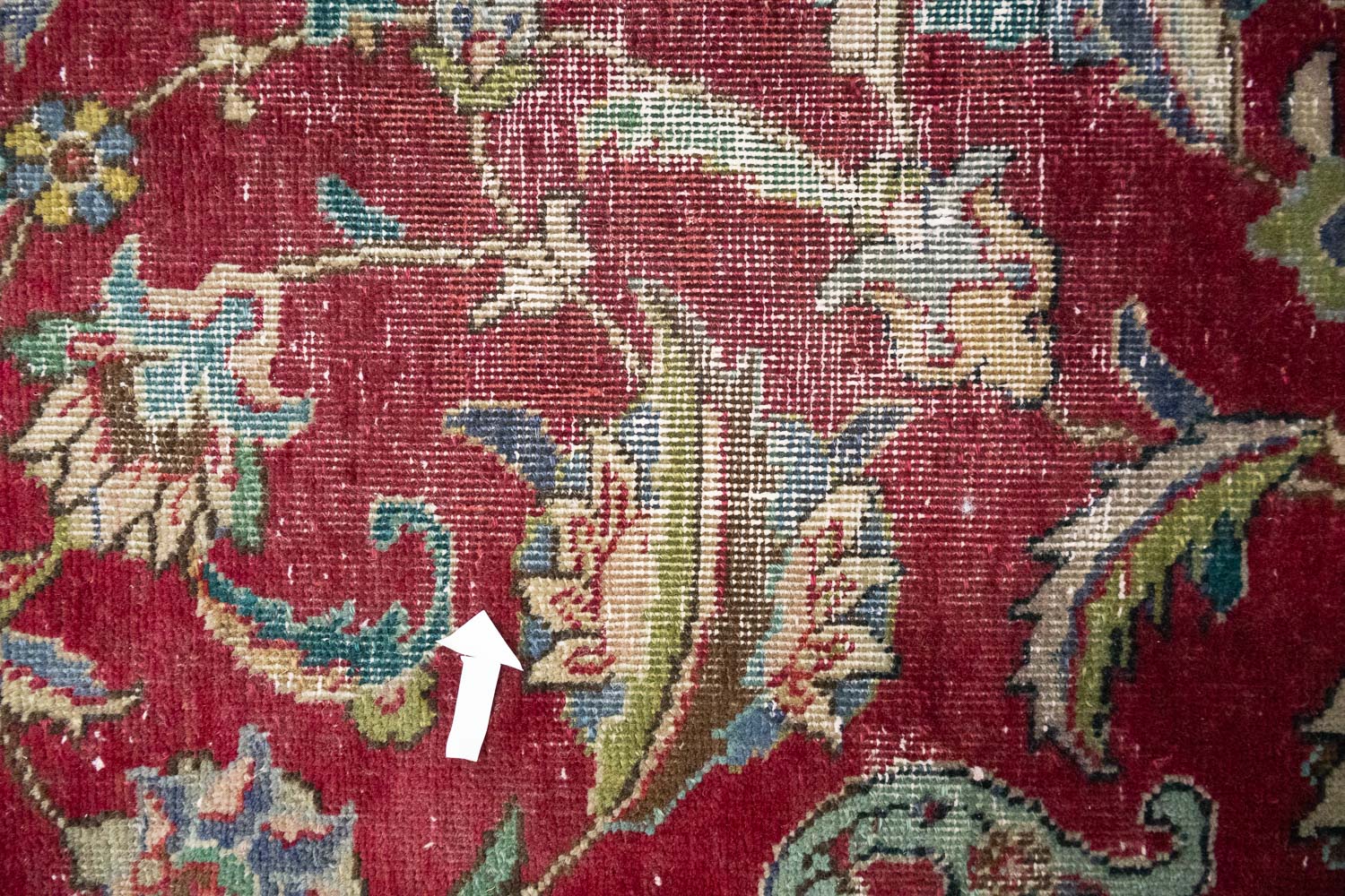 7'10x11'1 Hand Knotted Floral Traditional Wool Oriental Rug - Image 10