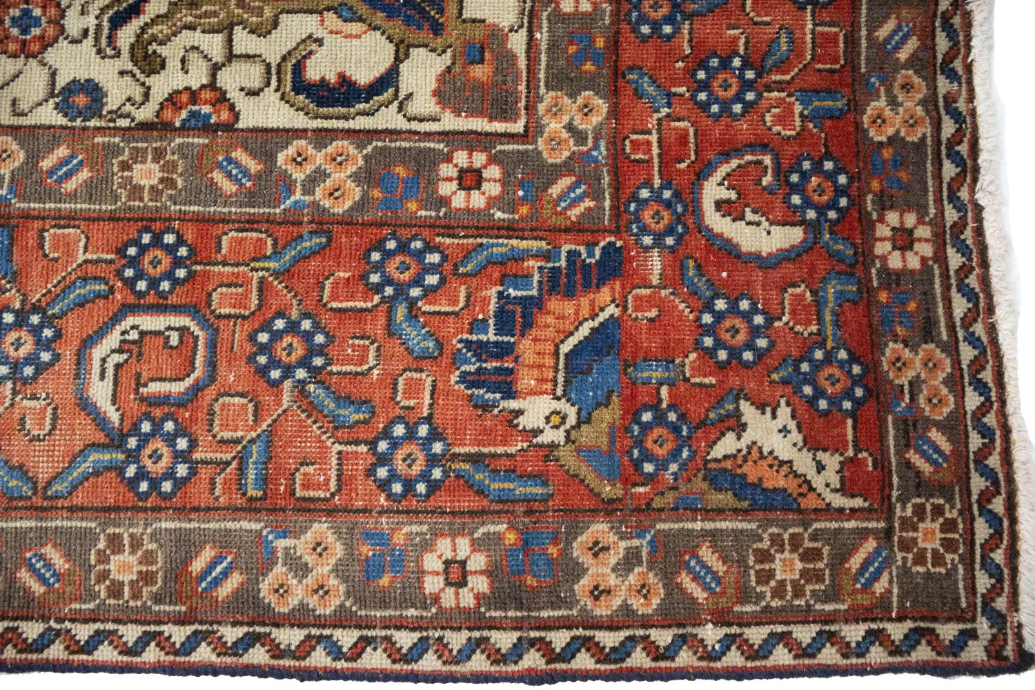 7'10x11'10 Hand Knotted Floral Traditional Wool Oriental Rug - Image 15