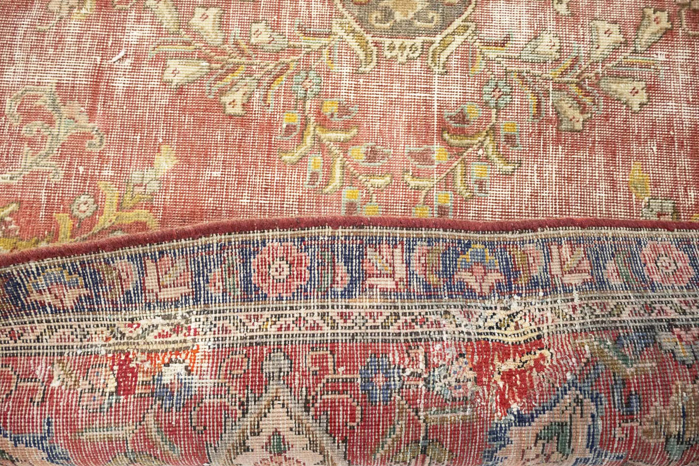 7'8x11'3 Hand Knotted Floral Traditional Wool Oriental Rug - Image 22