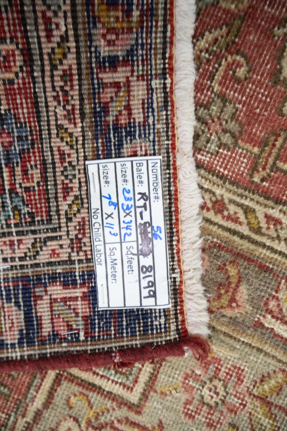 7'8x11'3 Hand Knotted Floral Traditional Wool Oriental Rug - Image 23