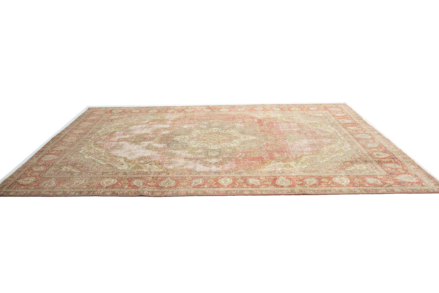 7'8x11'3 Hand Knotted Floral Traditional Wool Oriental Rug - Image 7