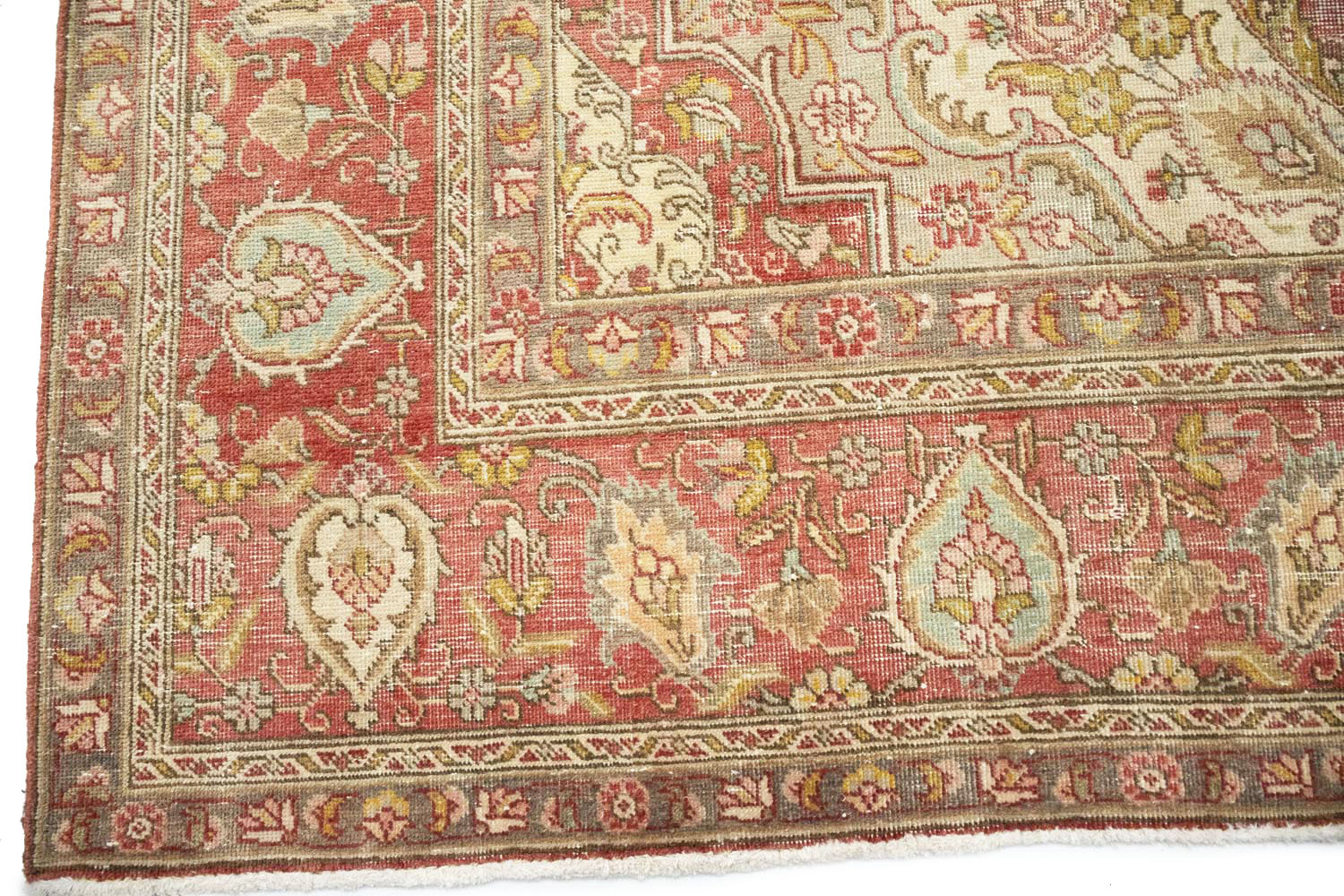 7'8x11'3 Hand Knotted Floral Traditional Wool Oriental Rug - Image 10