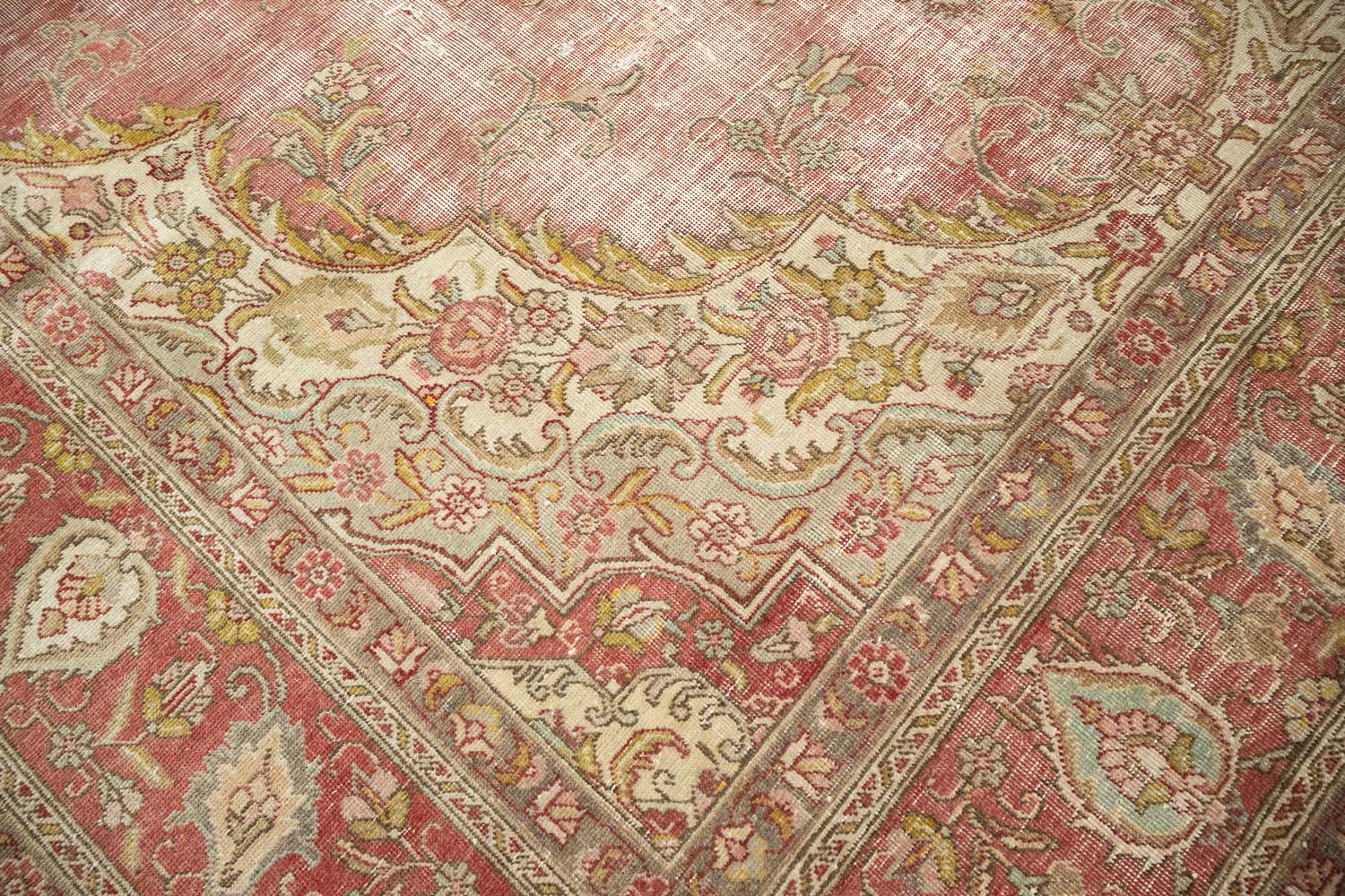 7'8x11'3 Hand Knotted Floral Traditional Wool Oriental Rug - Image 11
