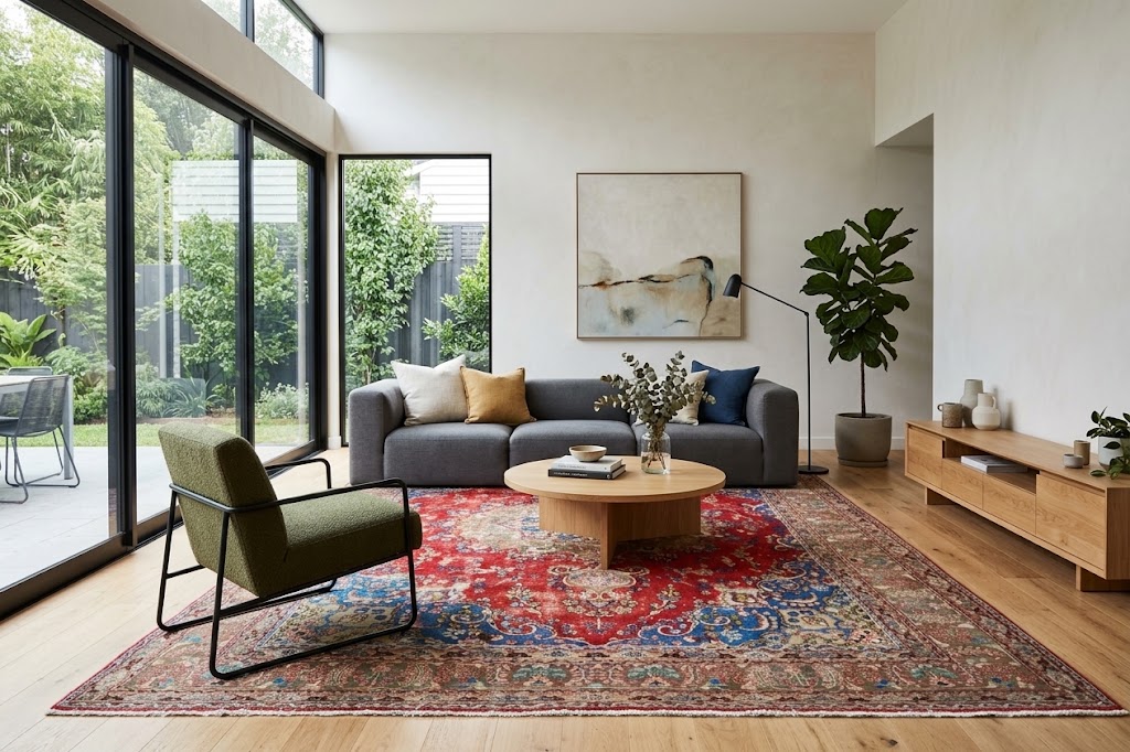 9'7x12'4 Hand Knotted Floral Traditional Wool Oriental Rug - Image 2