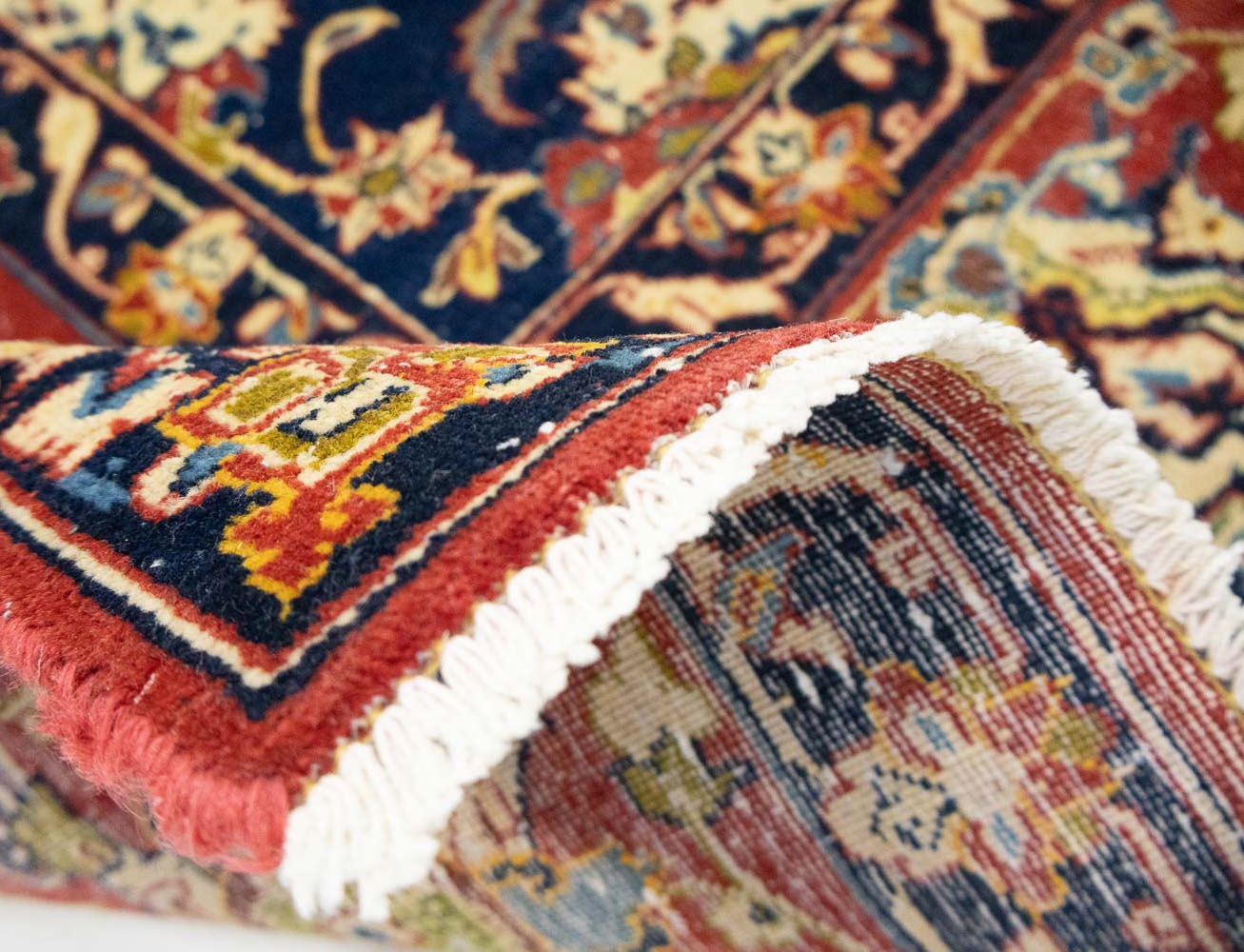 9'6x12'2 Hand Knotted Floral Traditional Wool Oriental Rug - Image 14