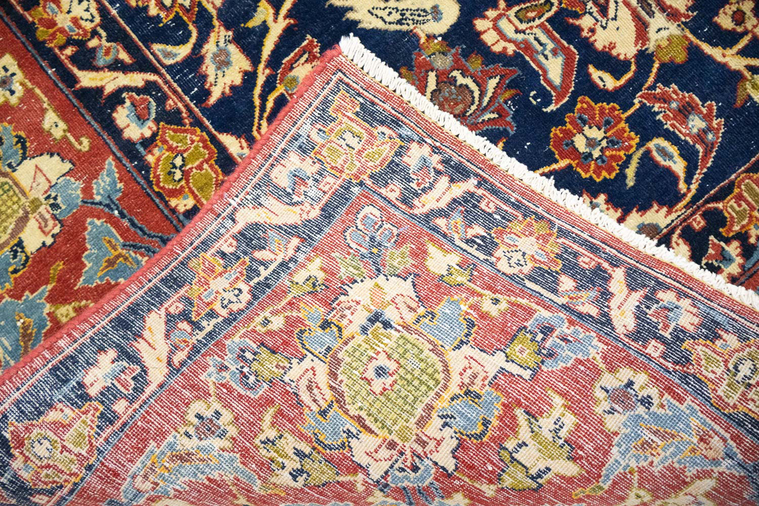 9'6x12'2 Hand Knotted Floral Traditional Wool Oriental Rug - Image 15
