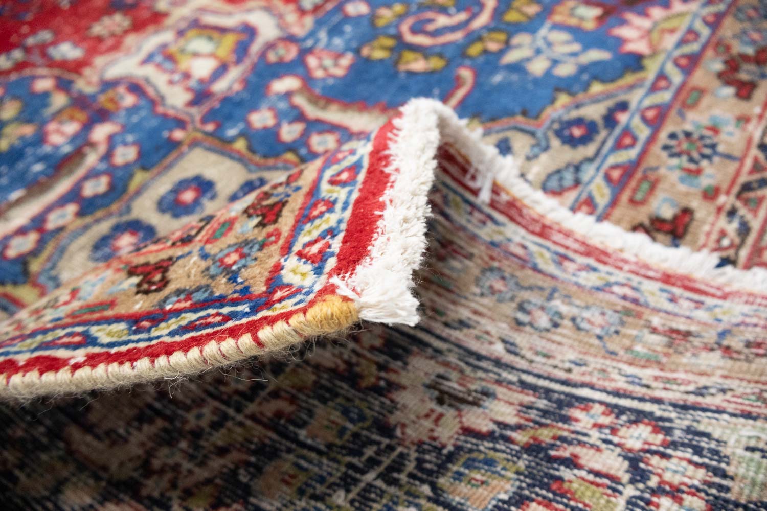 9'7x12'4 Hand Knotted Floral Traditional Wool Oriental Rug - Image 17