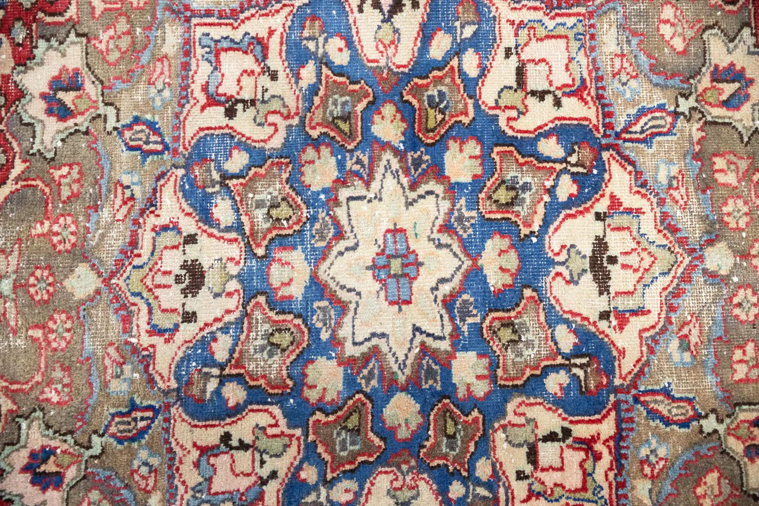 9'7x12'4 Hand Knotted Floral Traditional Wool Oriental Rug - Image 9