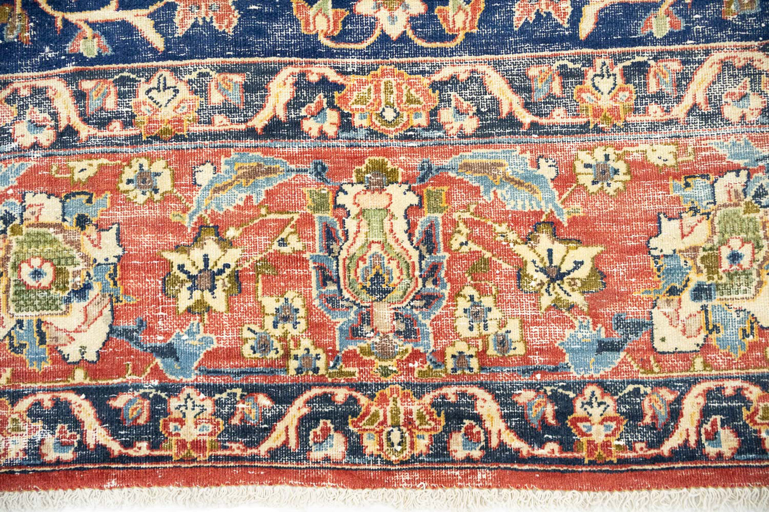 9'6x12'2 Hand Knotted Floral Traditional Wool Oriental Rug - Image 10