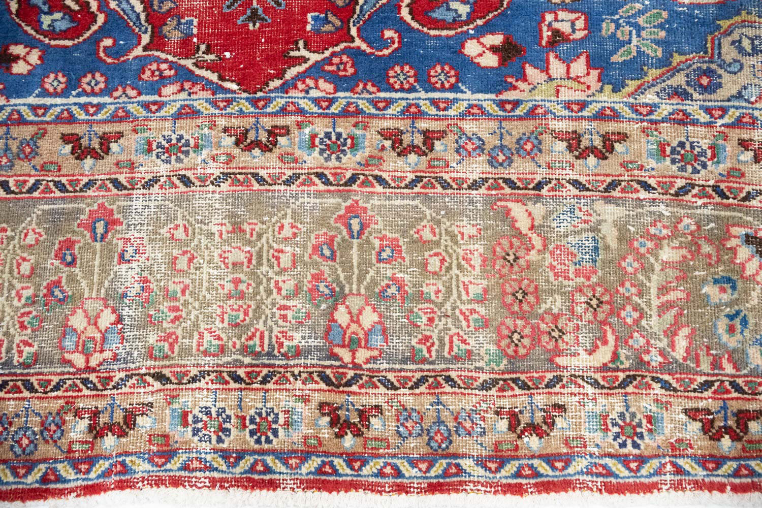 9'7x12'4 Hand Knotted Floral Traditional Wool Oriental Rug - Image 11