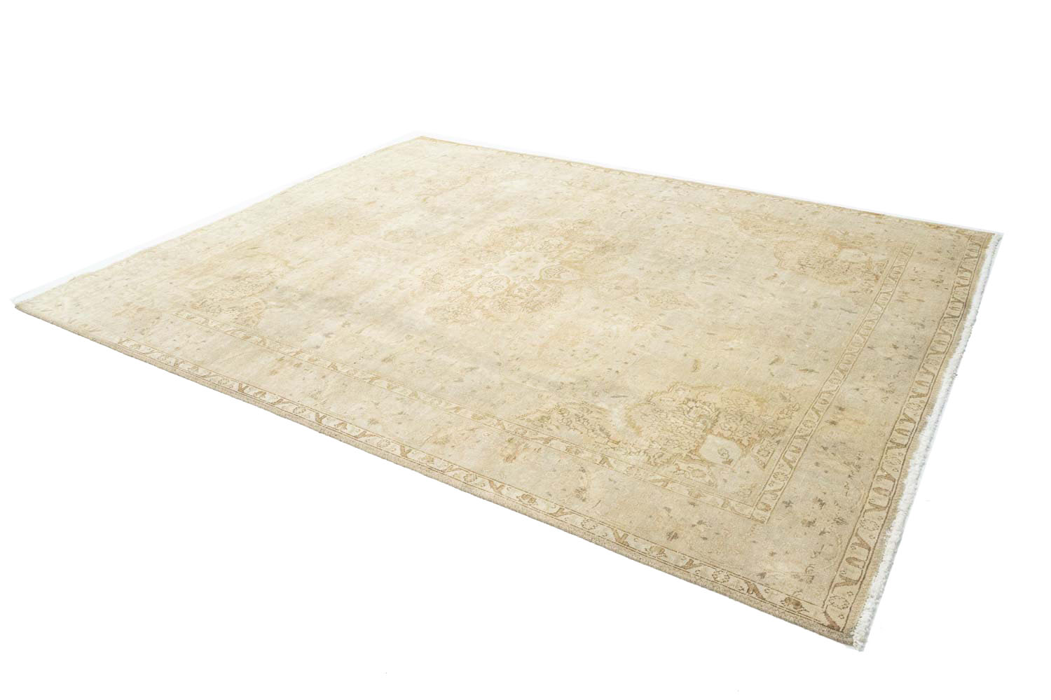 8'5x10'9 Hand Knotted Floral Traditional Wool Oriental Rug - Image 5
