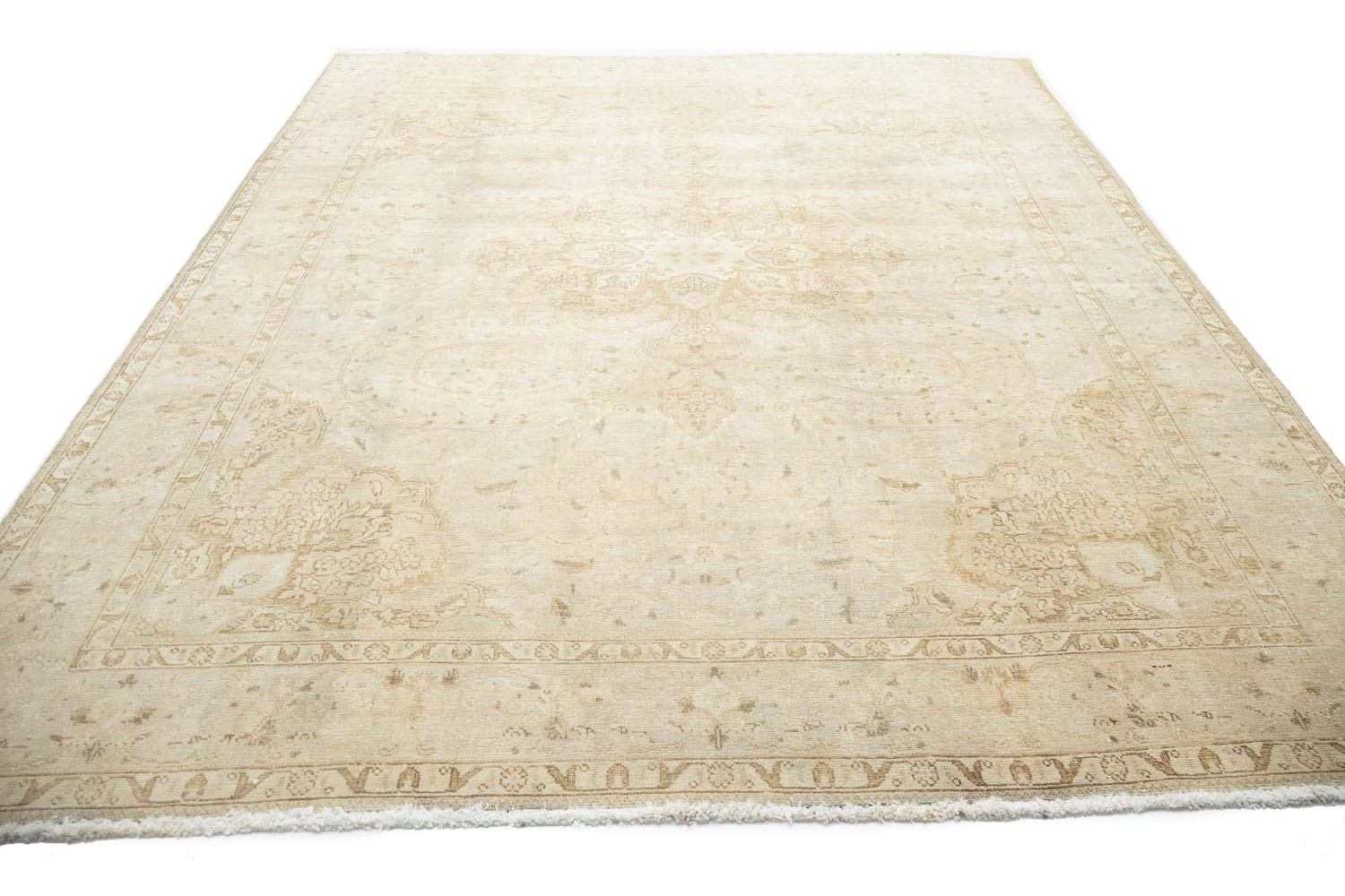 8'5x10'9 Hand Knotted Floral Traditional Wool Oriental Rug - Image 6