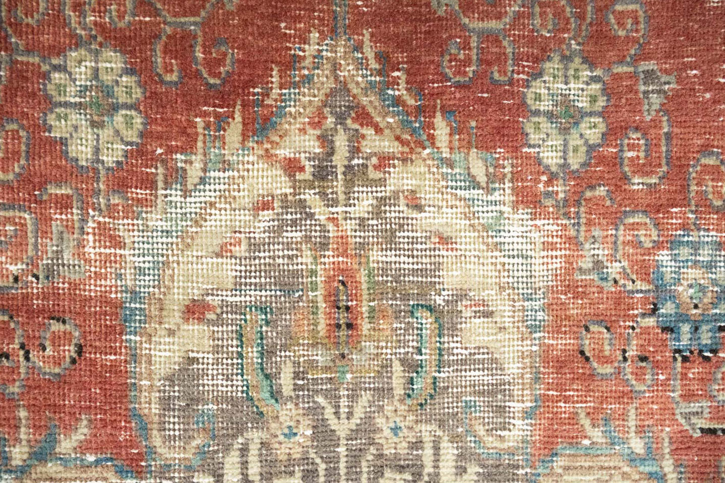 7'6x11'8 Hand Knotted Floral Traditional Wool Oriental Rug - Image 13