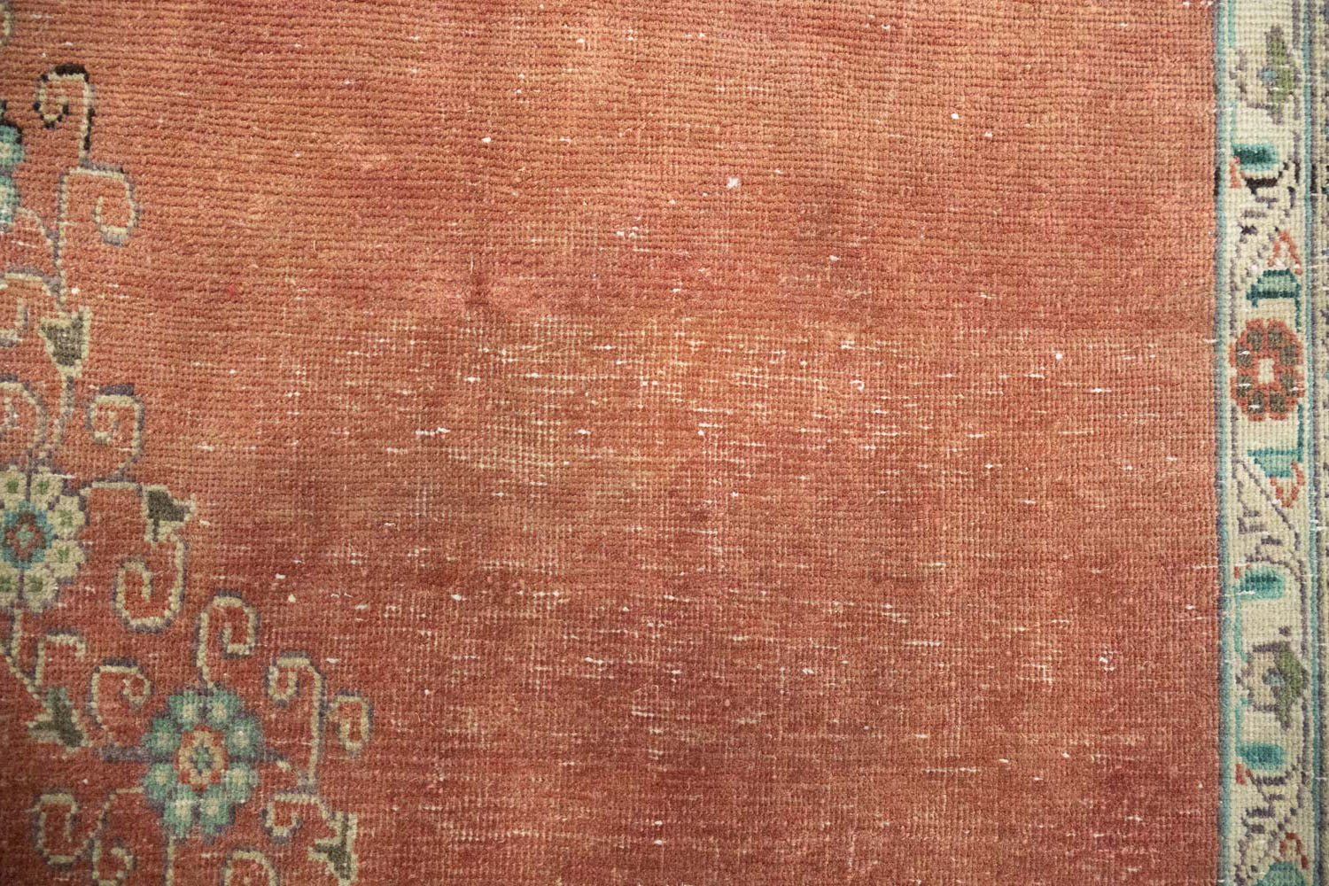 7'6x11'8 Hand Knotted Floral Traditional Wool Oriental Rug - Image 17