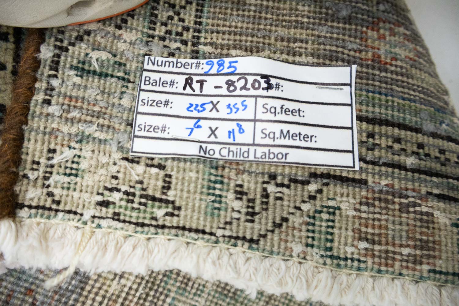 7'6x11'8 Hand Knotted Floral Traditional Wool Oriental Rug - Image 21