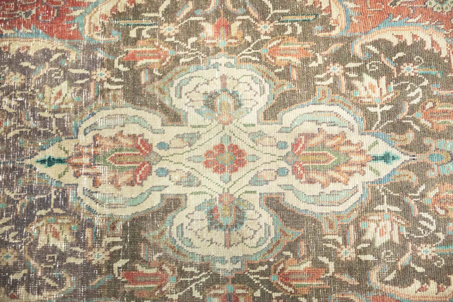 7'6x11'8 Hand Knotted Floral Traditional Wool Oriental Rug - Image 8