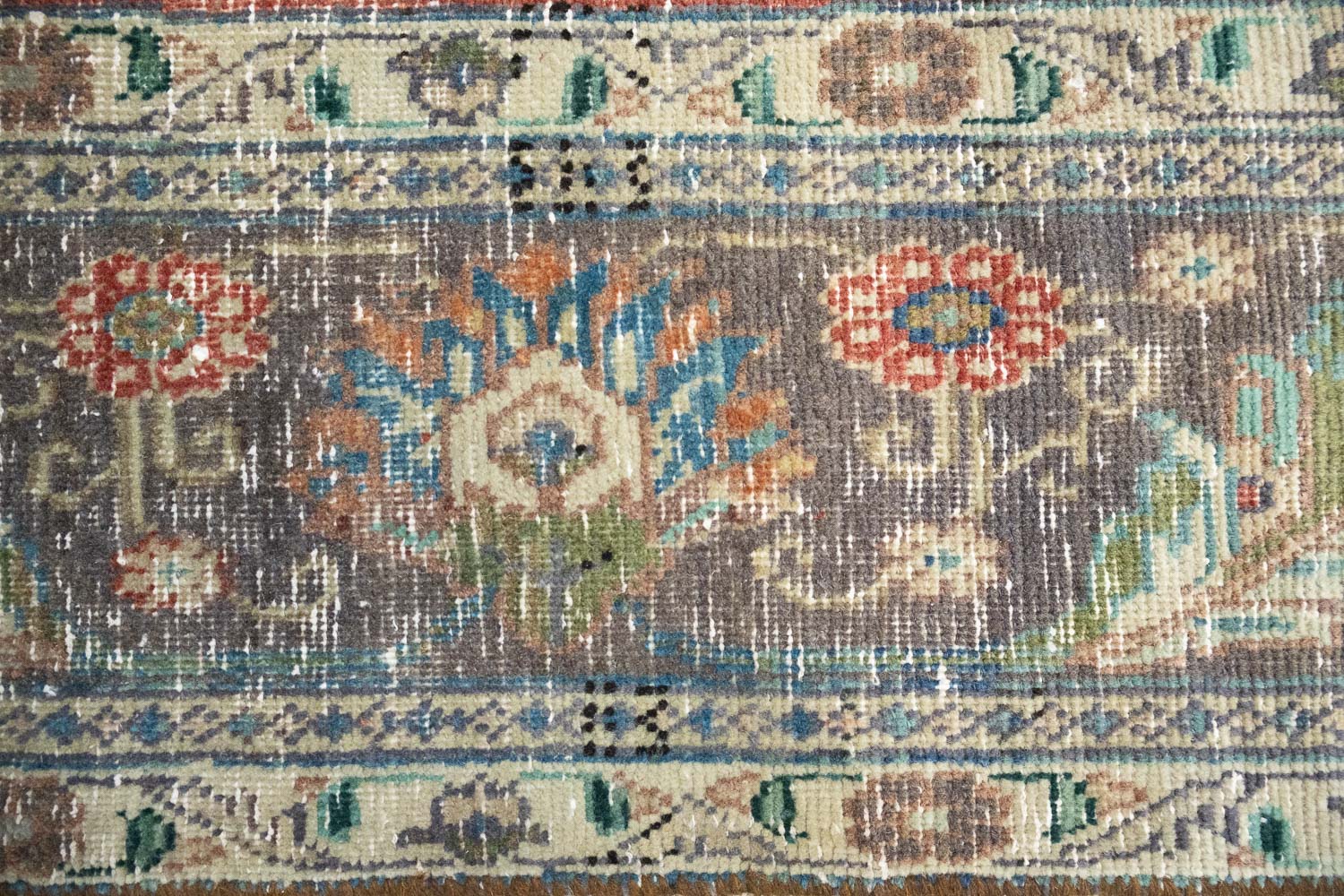 7'6x11'8 Hand Knotted Floral Traditional Wool Oriental Rug - Image 11