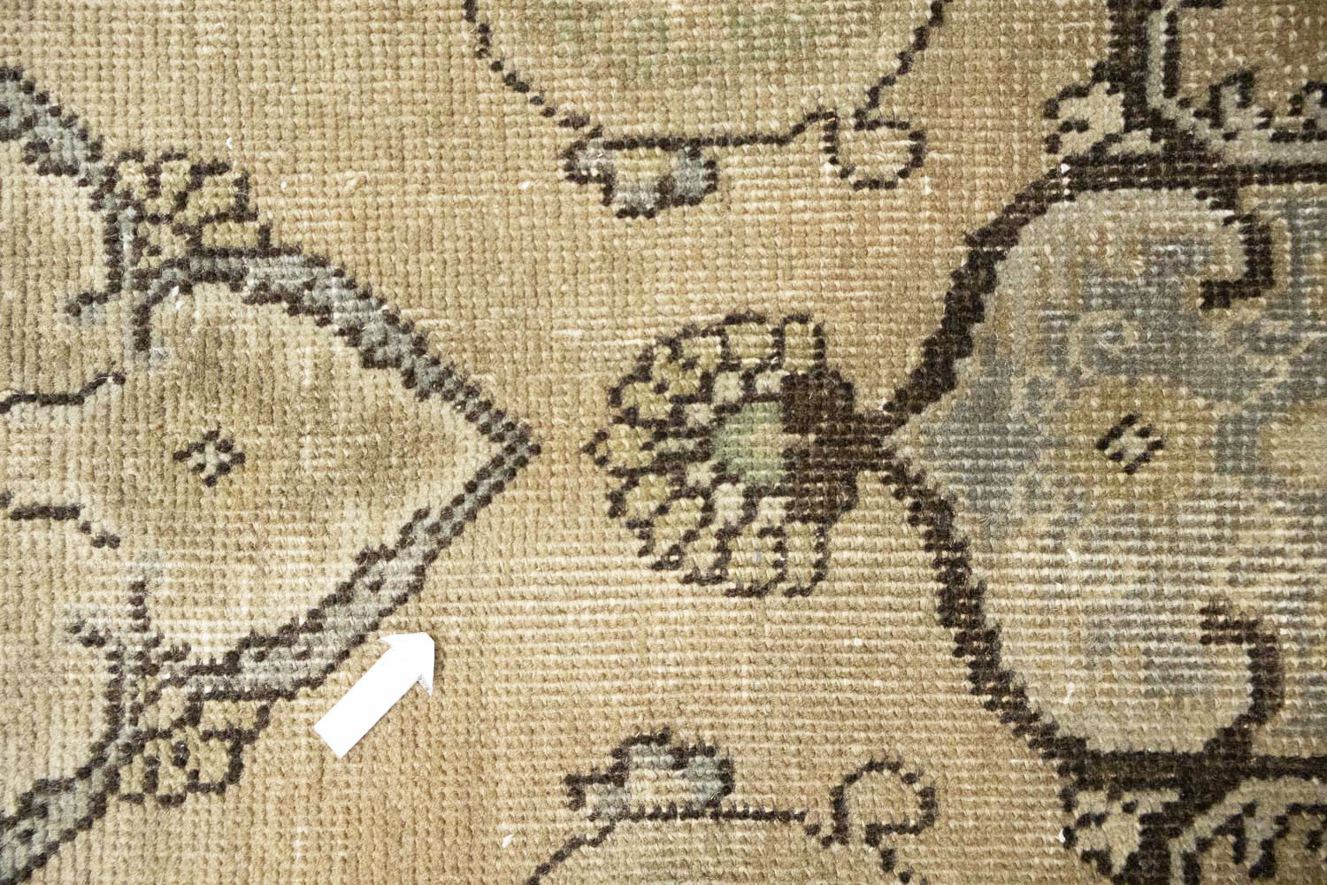 9'11x13'0 Hand Knotted Floral Traditional Wool Oriental Rug - Image 11