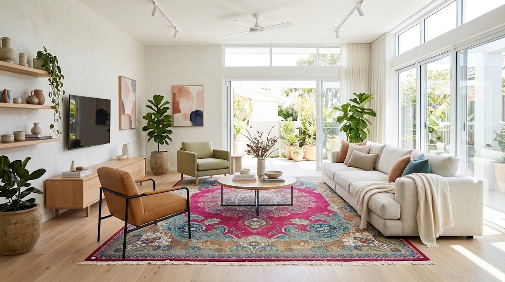 9'9x12'10 Hand Knotted Floral Traditional Wool Oriental Rug - Image 2