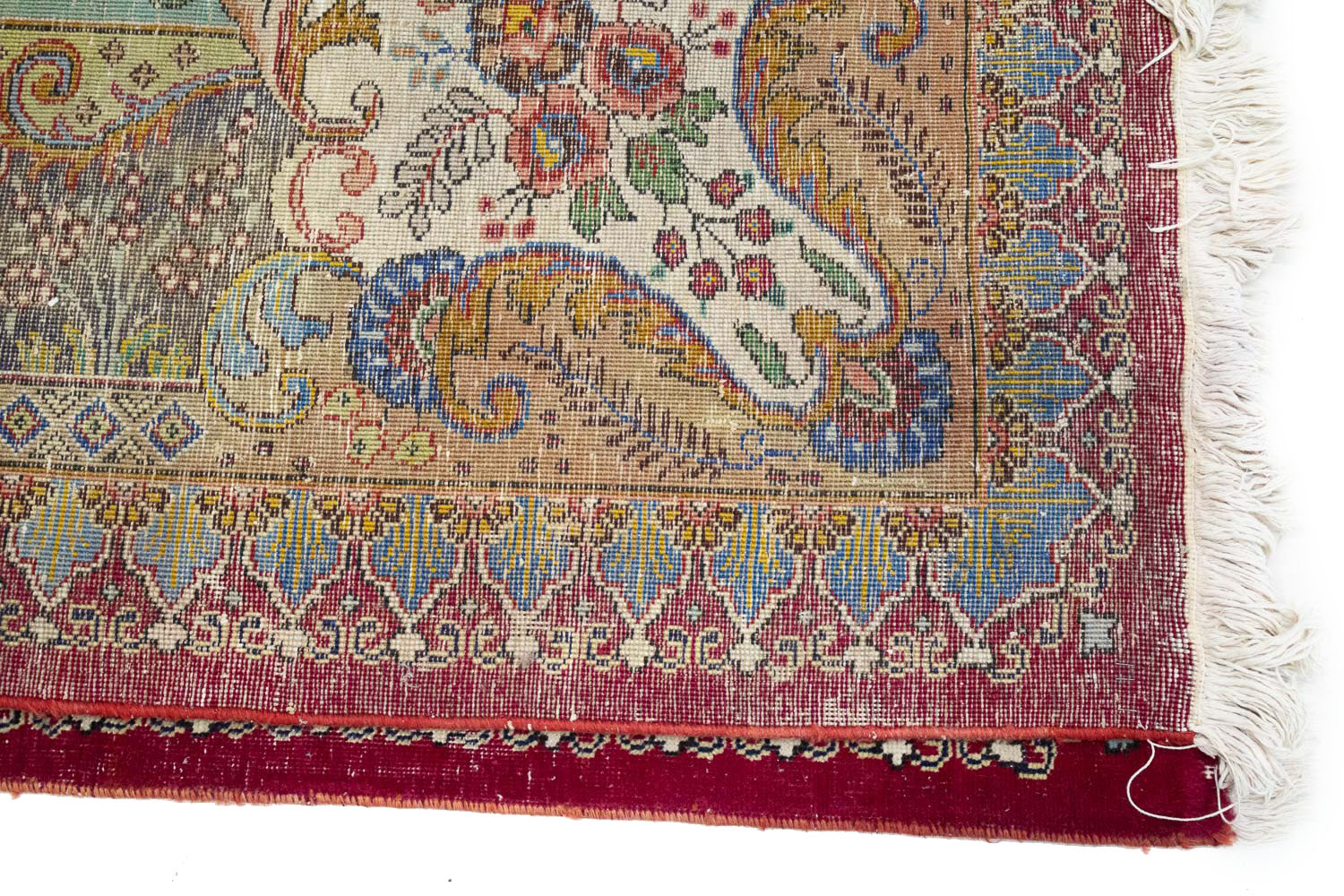 9'9x12'10 Hand Knotted Floral Traditional Wool Oriental Rug - Image 19