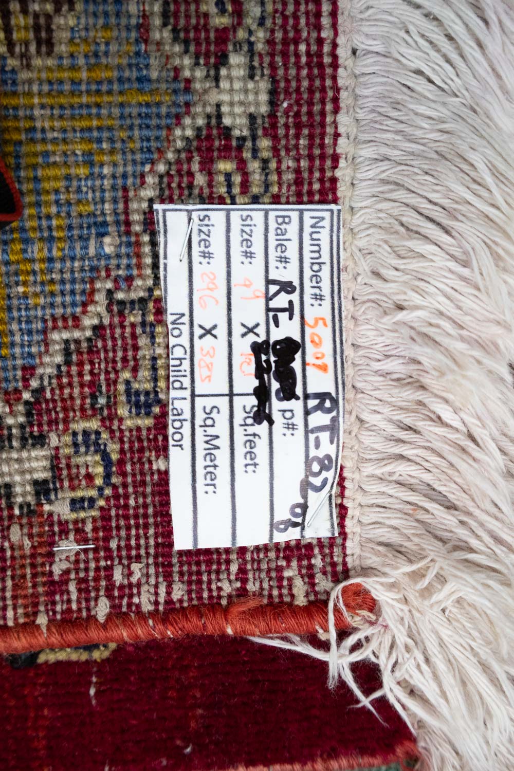 9'9x12'10 Hand Knotted Floral Traditional Wool Oriental Rug - Image 21