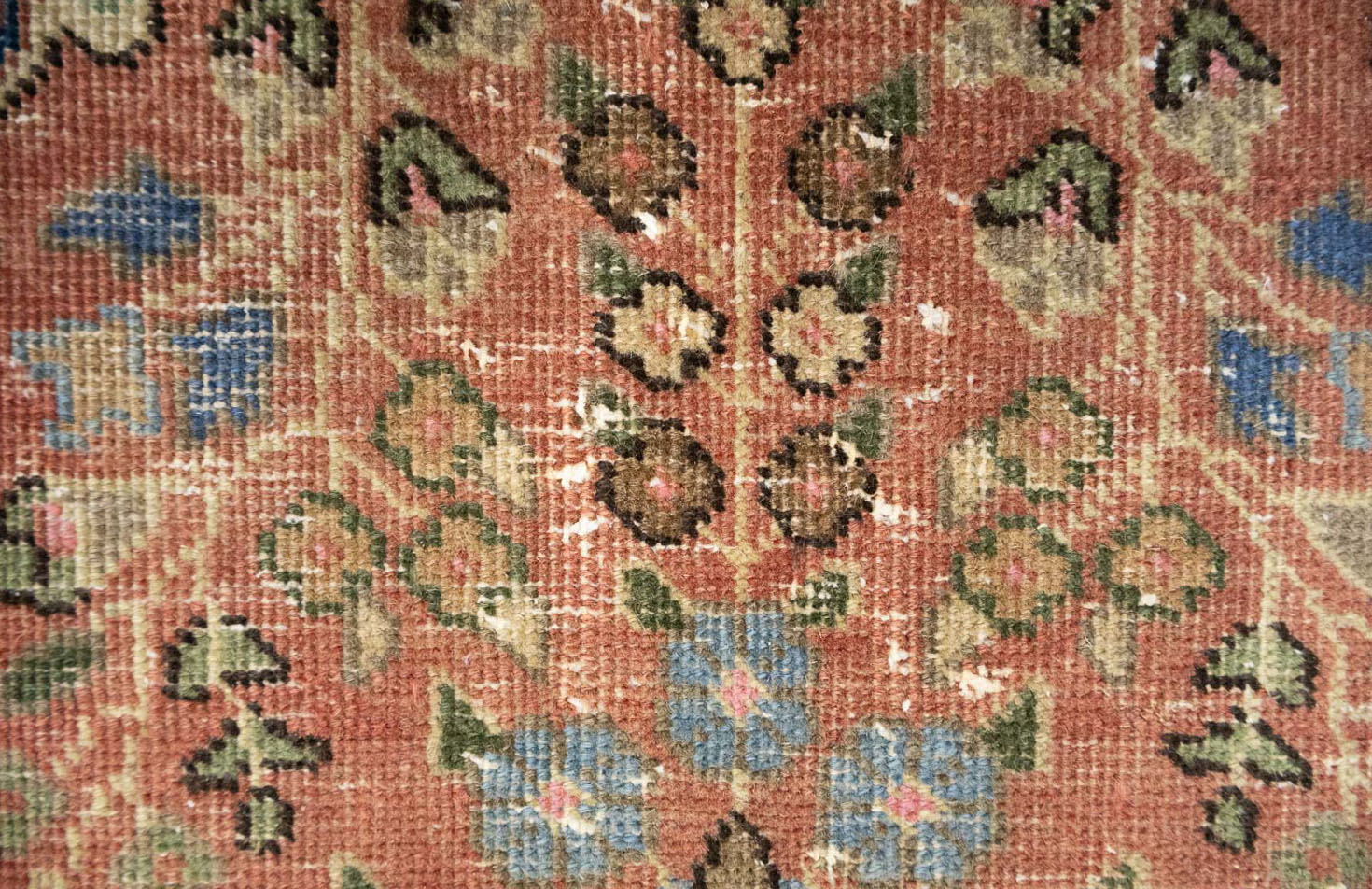 9'6x12'4 Hand Knotted Floral Traditional Wool Oriental Rug - Image 13