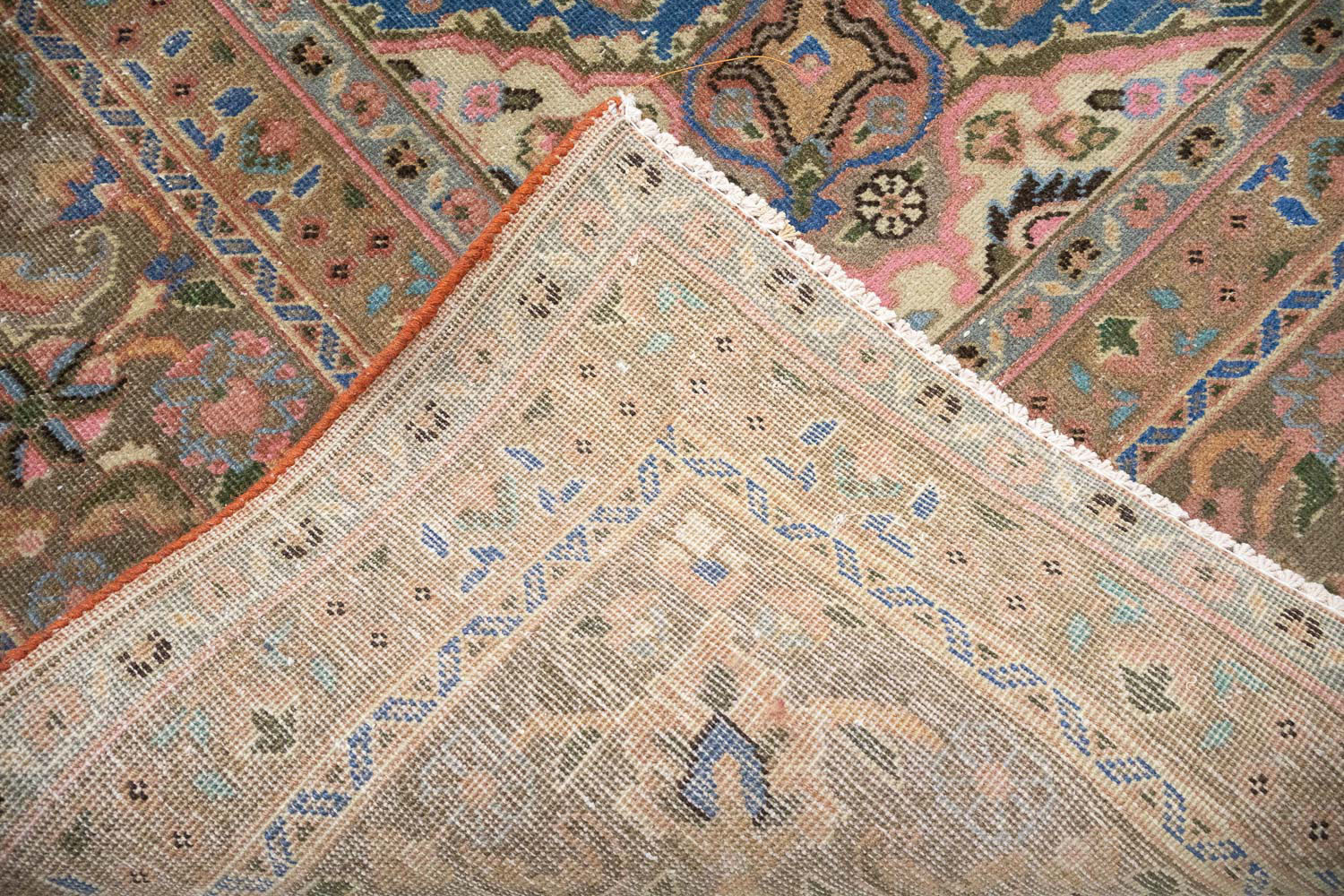 9'6x12'4 Hand Knotted Floral Traditional Wool Oriental Rug - Image 17