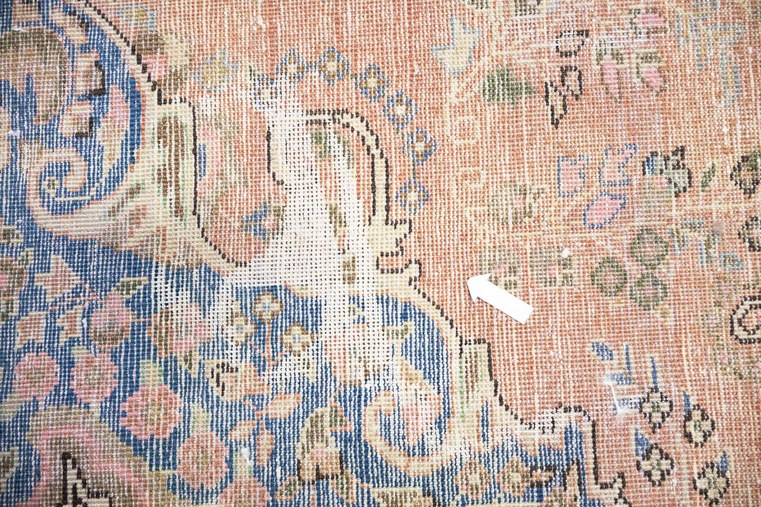 9'6x12'4 Hand Knotted Floral Traditional Wool Oriental Rug - Image 16