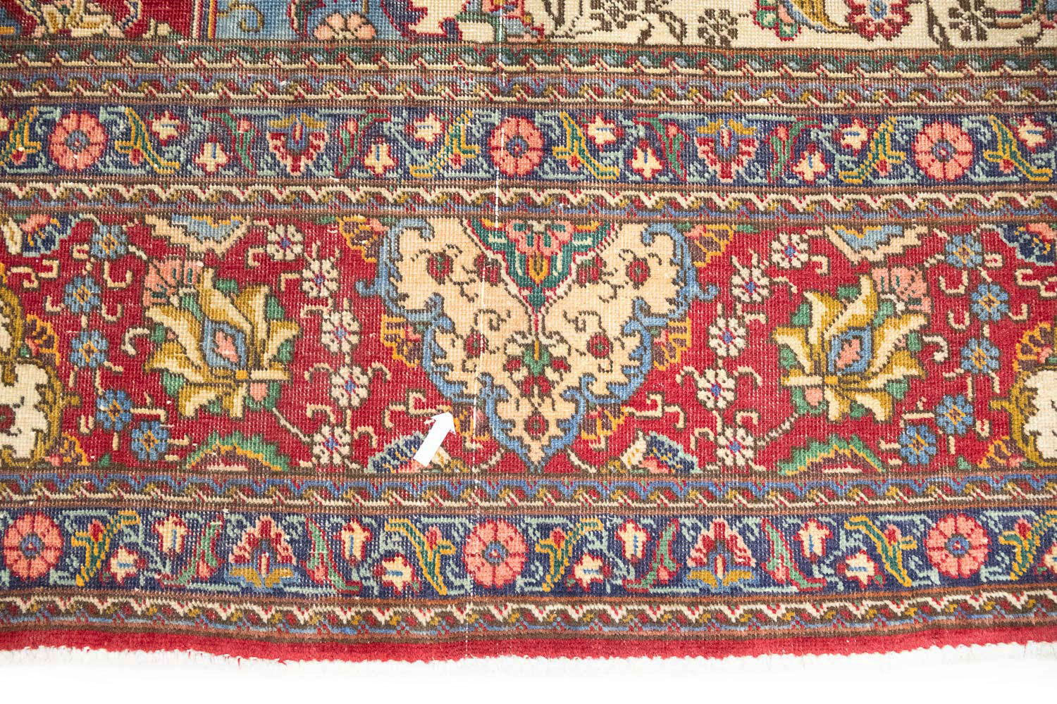 9'7x12'7 Hand Knotted Floral Traditional Wool Oriental Rug - Image 12