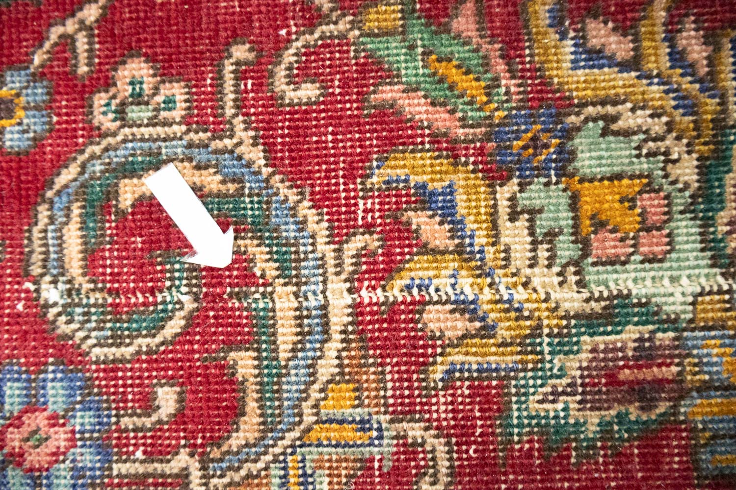 9'7x12'7 Hand Knotted Floral Traditional Wool Oriental Rug - Image 13